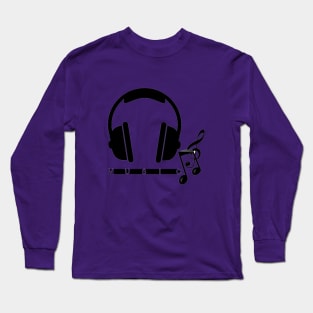 Listening to music Long Sleeve T-Shirt